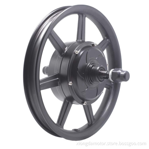 Xiongda 36V 350W DC Integrated 14 Inch Electric Rear Wheel Motor for E-Bike Conversion Kit
